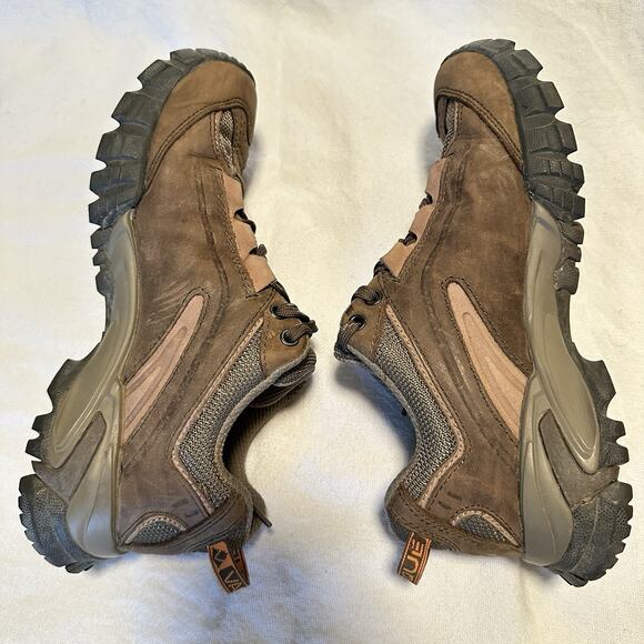 Vasque 7071 Hiking Shoe Women’s 7.5 M Brown‎ Suede Vibram Sole No Insoles - Picture 7 of 8